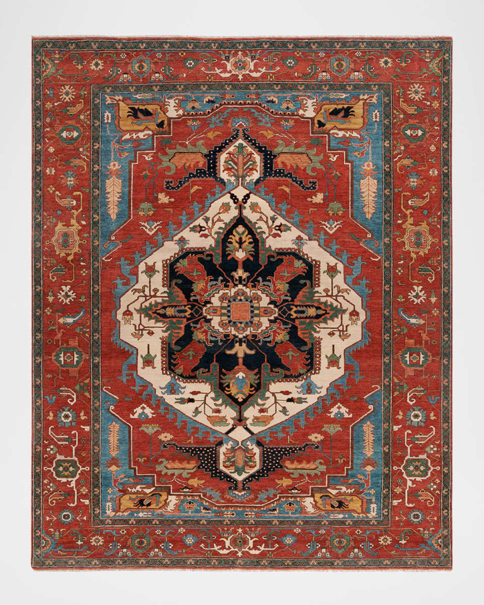 Gawsworth Hand-Knotted Rug, 5' x 8'